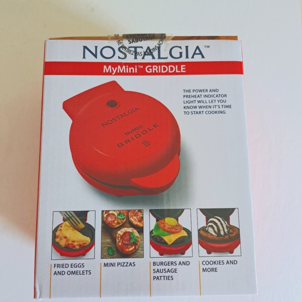 Nostalgic My Mini Griddle NWT
